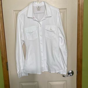 NWOT Ellen brand, sturdy 98%cotton. Ptp 23. The side panels have a ribbed strec